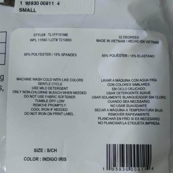 Bundle Long Sleeve Top -1 Black & 1 Indigo Iris Both One Price - Picture 8 of 11